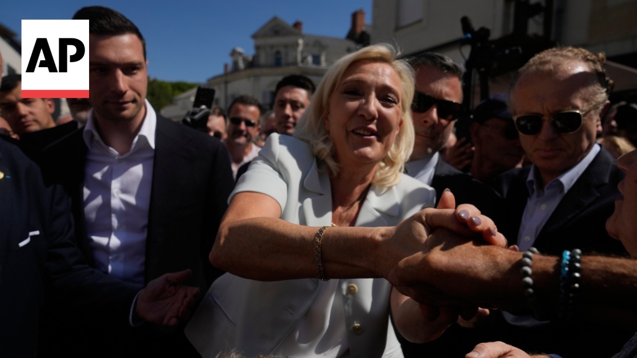 Marine Le Pen will run for France president with court-ordered ankle monitor