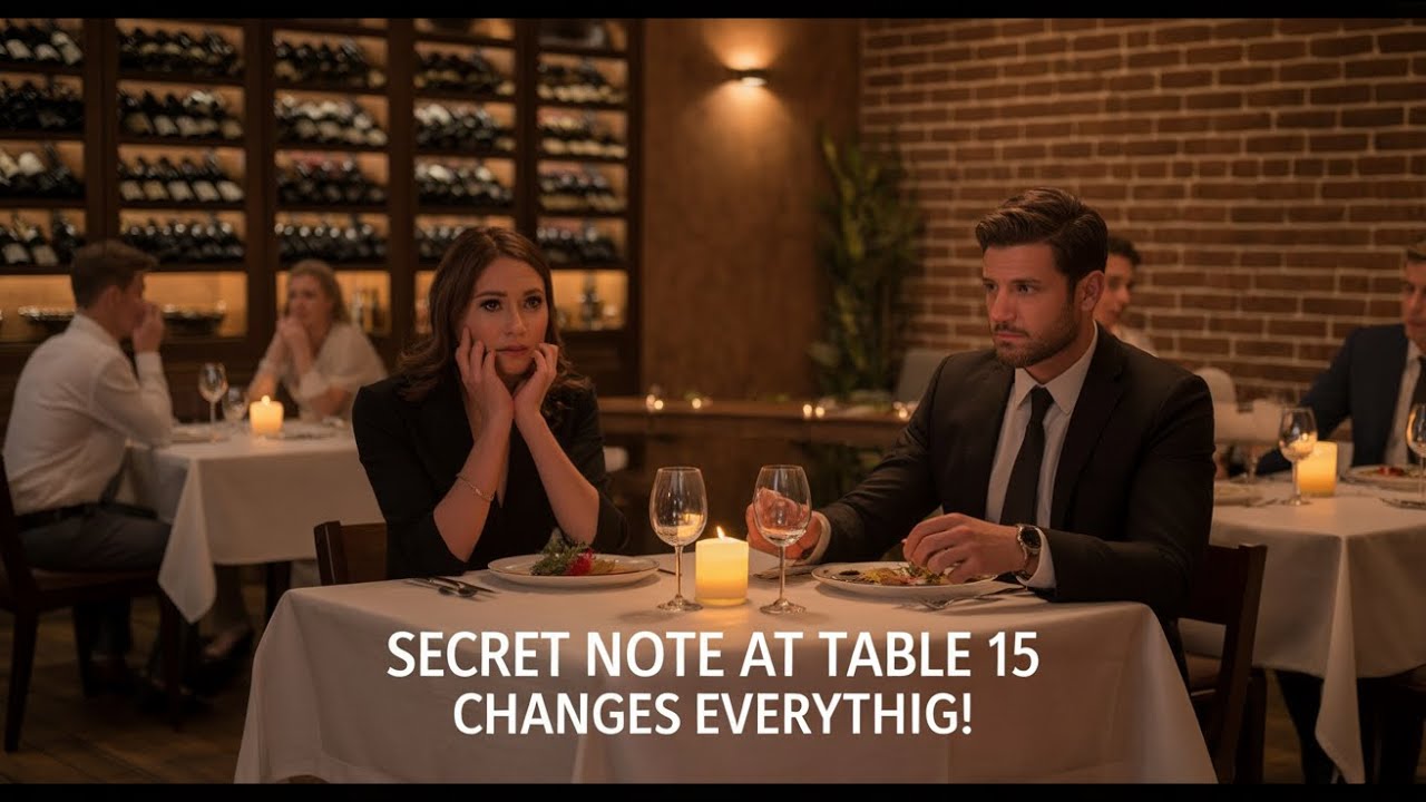 AMAZING Moment: Billionaire DISCOVERS Single Mom's LIFE-CHANGING 'HELP' on a Napkin at Table 15!