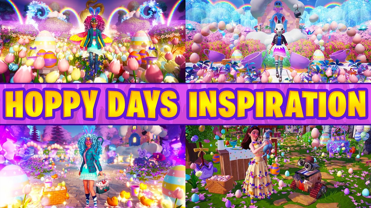 Hoppy Days Inspiration in Disney Dreamlight Valley. I'm SPEECHLESS!