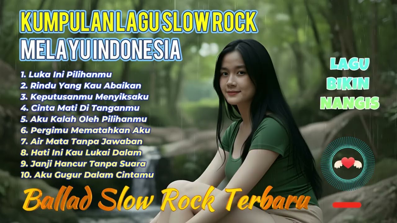 KUMPULAN LAGU GALAU TERBARU 💔 Kau Bahagia Aku Tidak 💔 Slow Rock Mellow