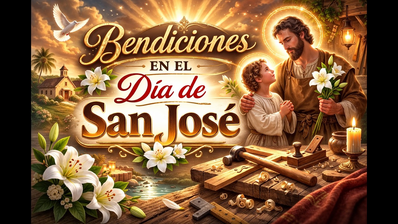 NOVENA A SAN JOSÉ 👑Bendiciones y virtudes de San José