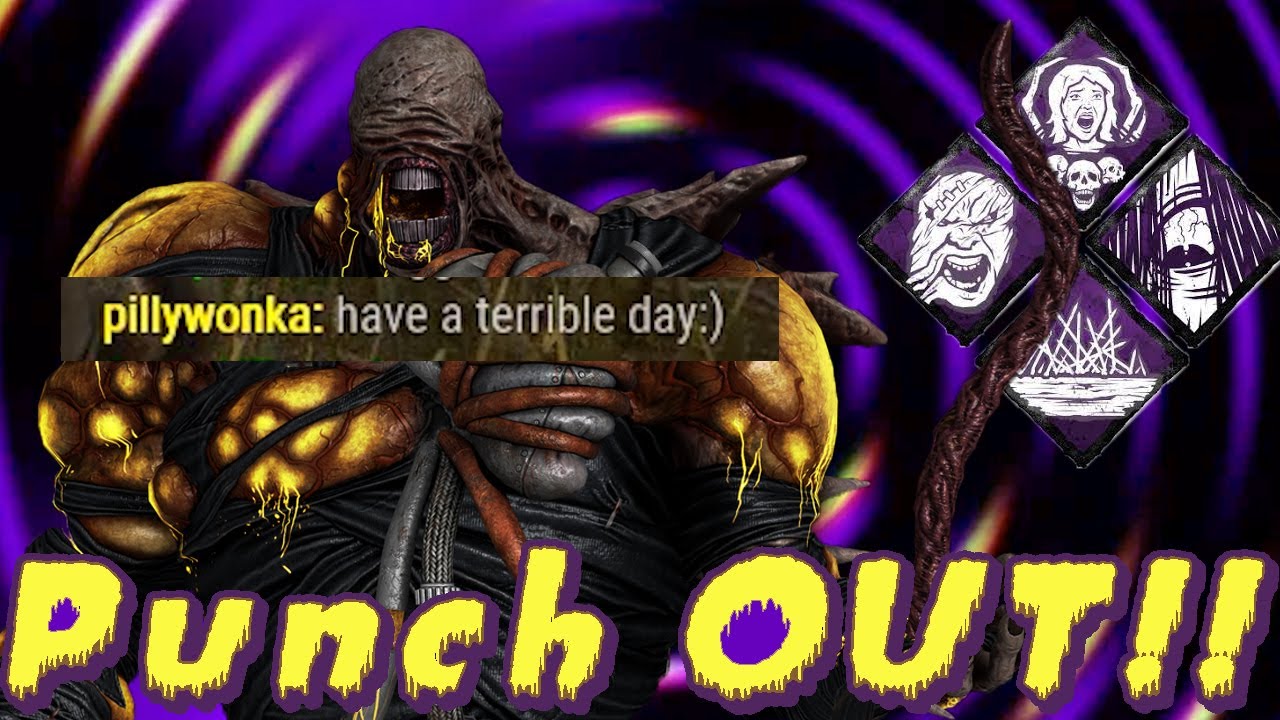 Punch out Nemesis makes survivors DC!! | Dead by daylight 
