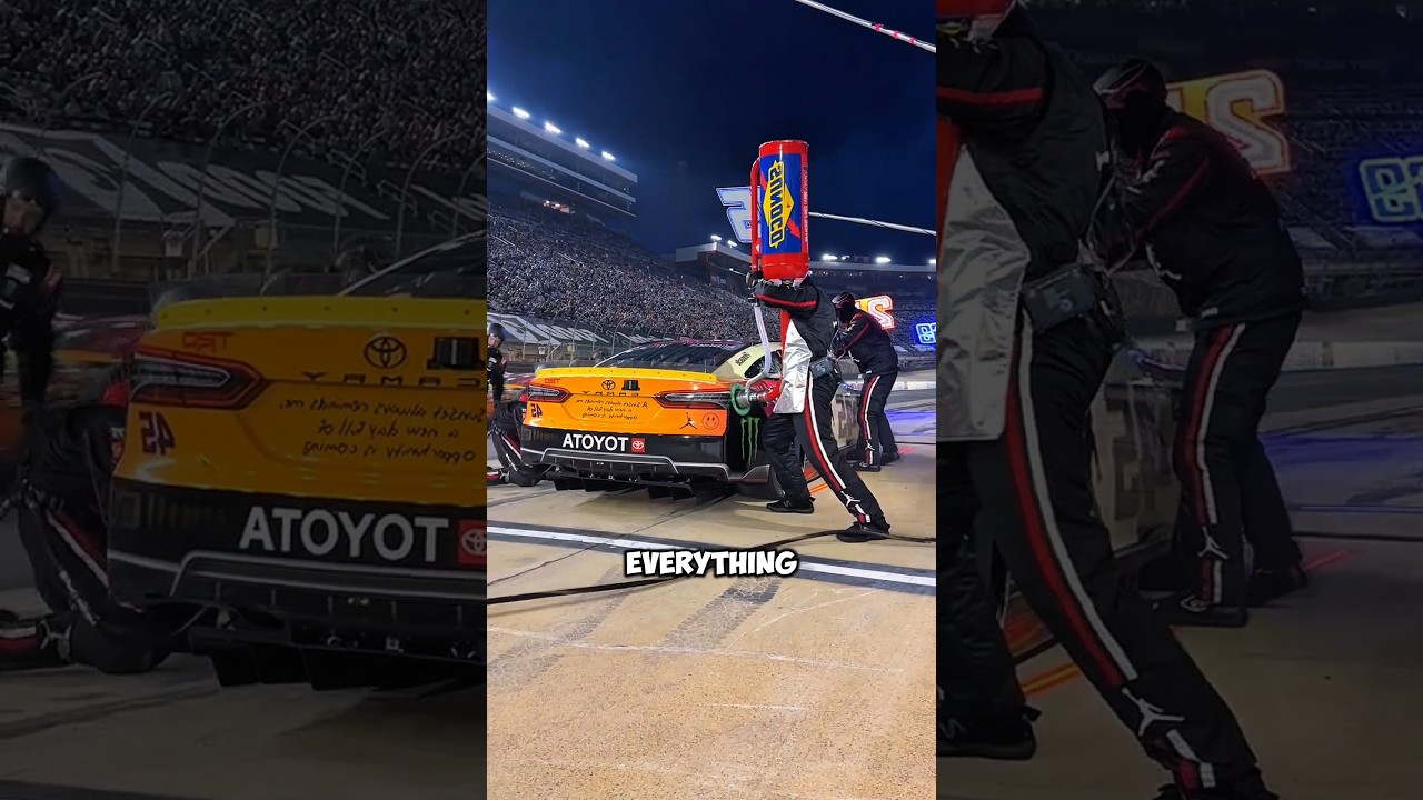 Почему пит-стопы в NASCAR выглядят медленнее, чем в Формуле-1 😱