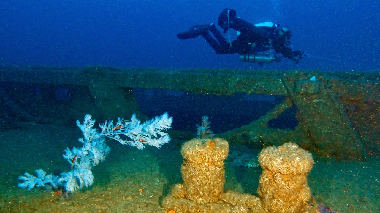 Technical Scuba Diving Exploration Ship Wreck Verdier Sydney Australia Best Dive