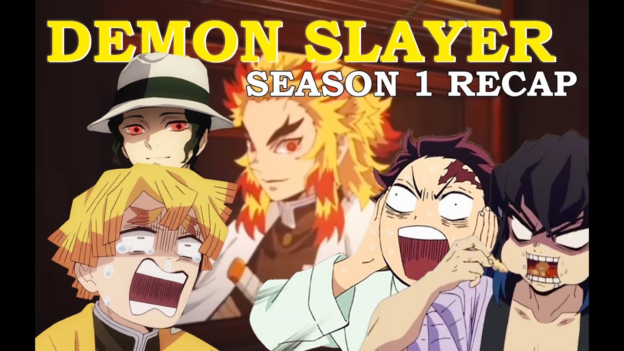 HOP ON THE MUGEN TRAIN! | RECAP OF DEMON SLAYER SEASON 1
