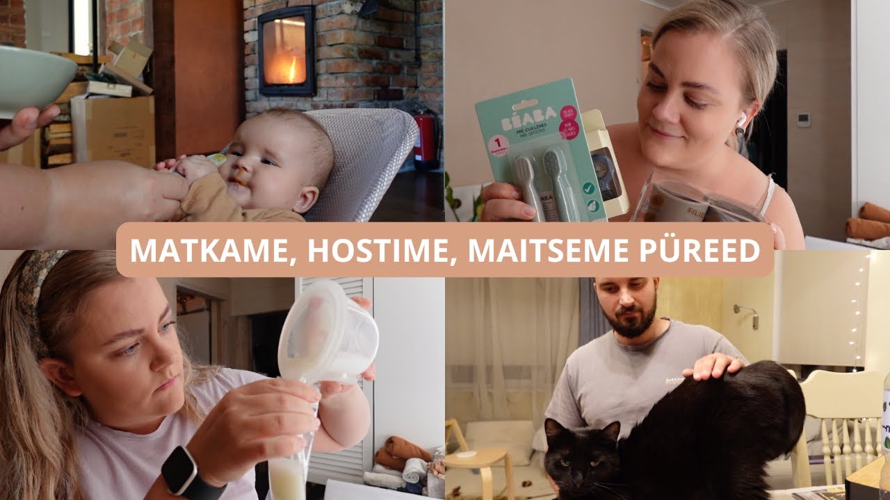 Marta esimene püree maitsmine, Liisa babyshower, matkame + HAULID // ARGIPÄEV 5-KUUSE BEEBIGA 👩🏼‍🍼💛