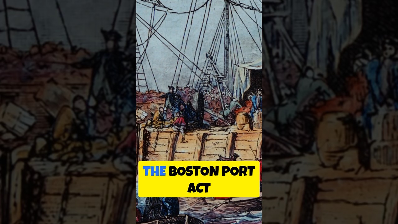 On this day in history: Boston Port Act