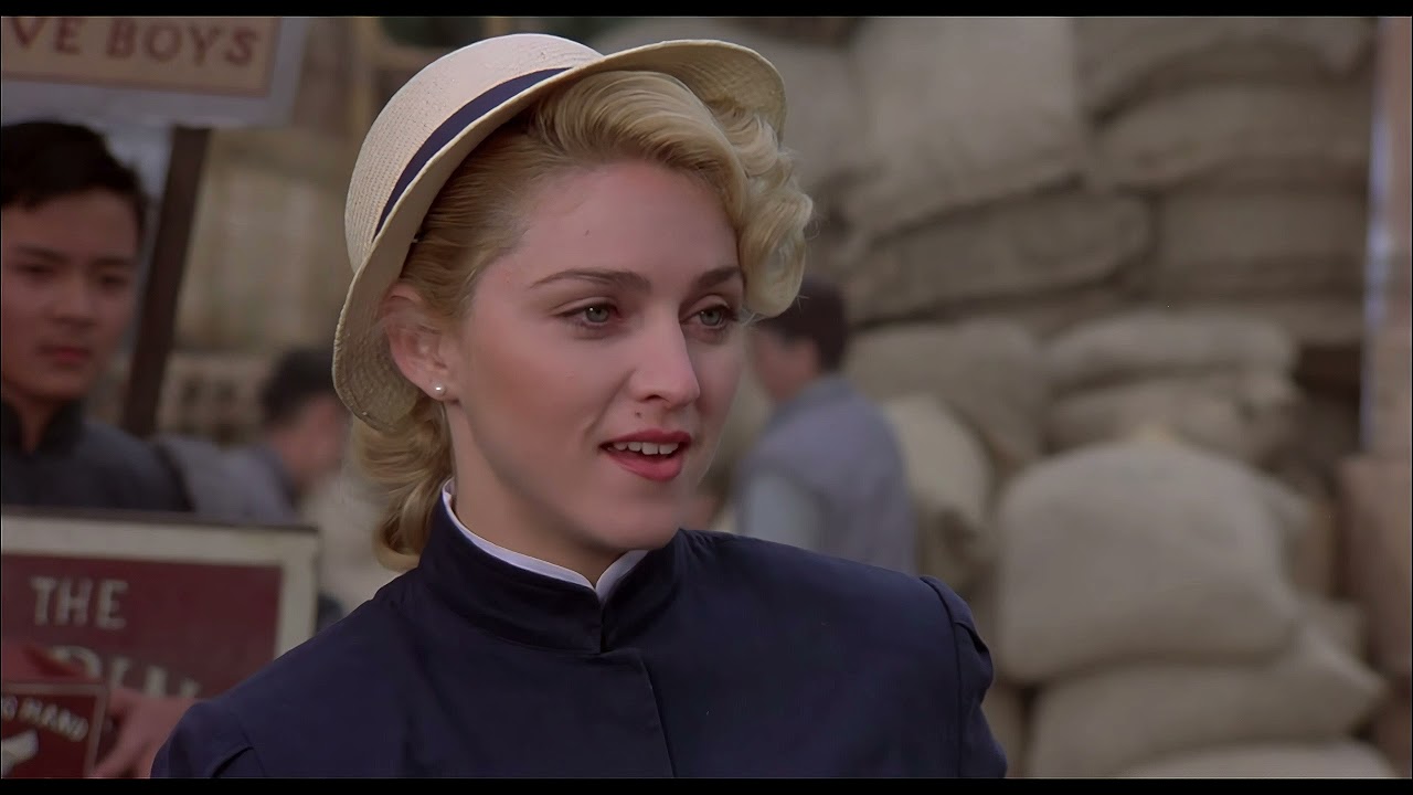 Madonna Sean Penn Shanghai Surprise 1986 scene remastered 4k