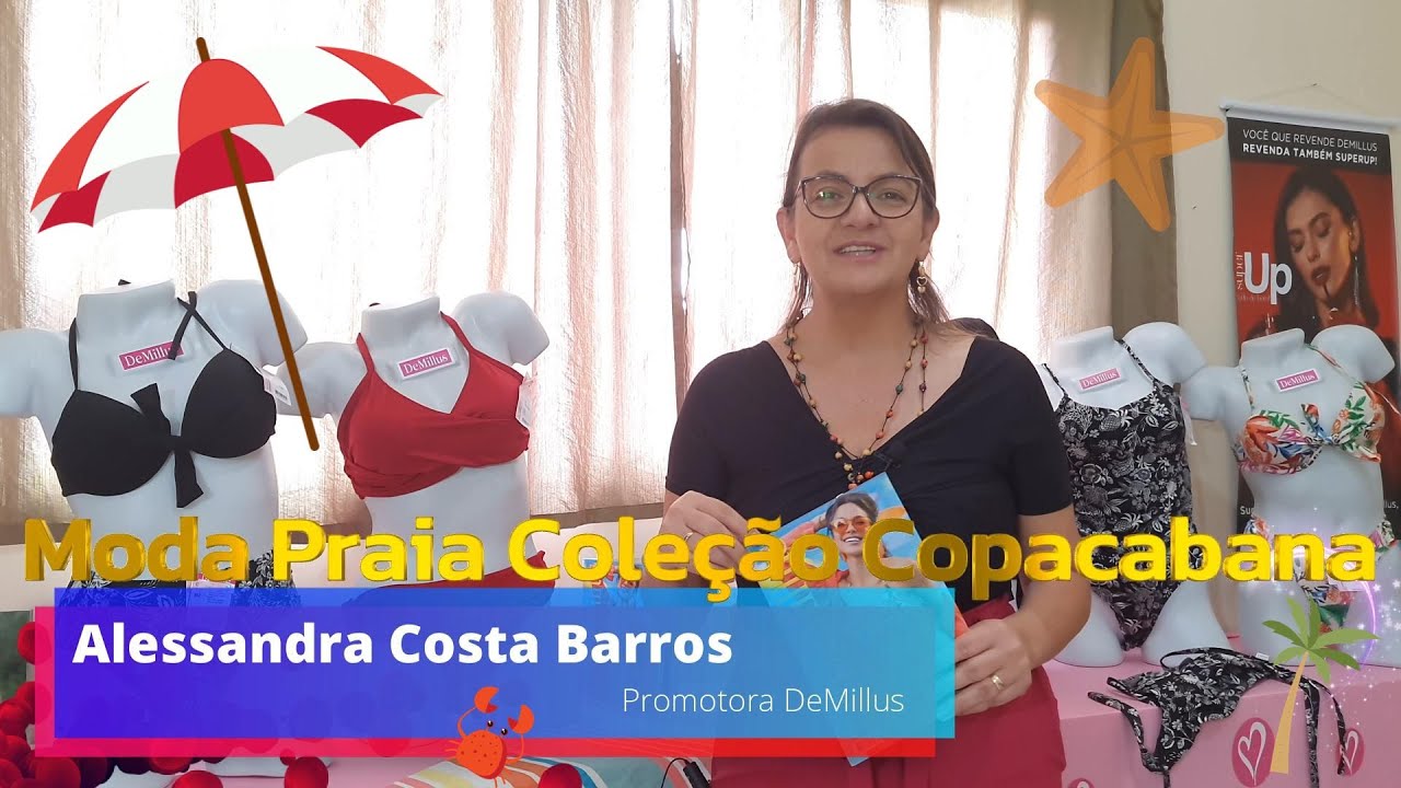 Moda Praia Copacabana Coleção DeMillus Lançamento