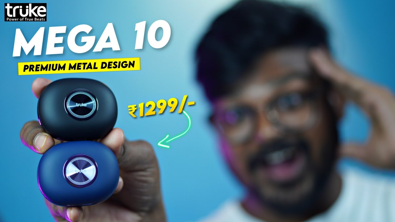 Truke Mega 10 TWS Unboxing With BT 5.4,Metal Design🔥| Mega 10 Truke | Best TWS 2025