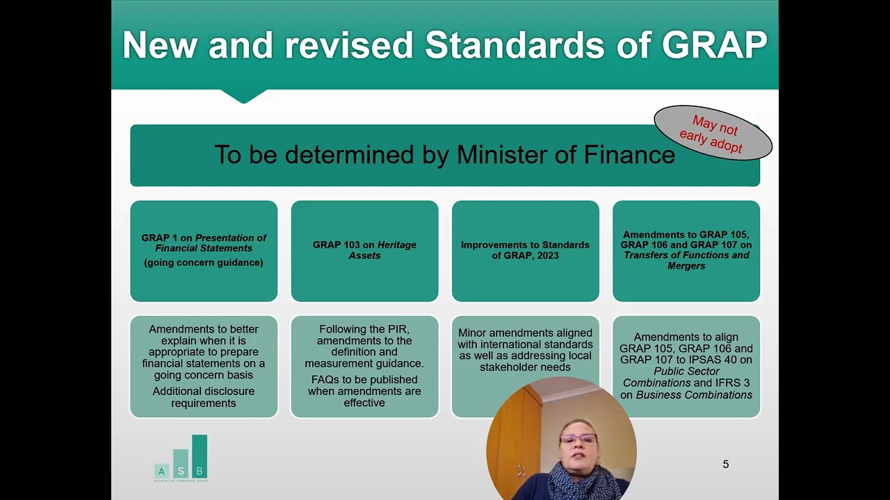GRAP reporting landscape – 2024/25 and beyond