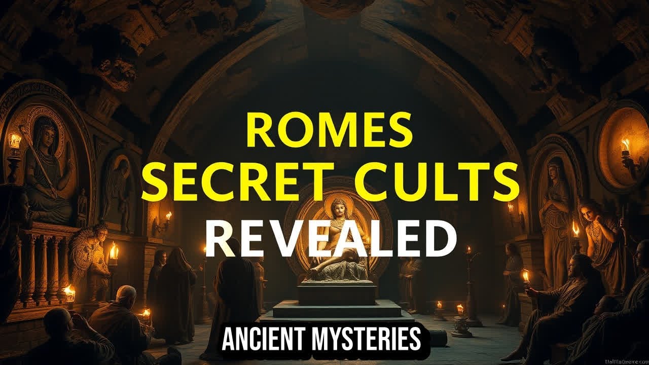 The Secret Cults of Rome: Mystery Religions That Shaped an Empire | Ancient History Explained