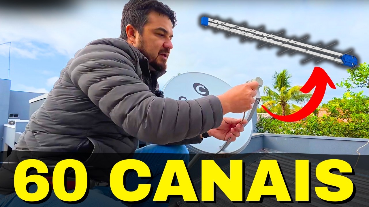 Transforme Sua Antena de Satélite em uma Super Antena Digital!