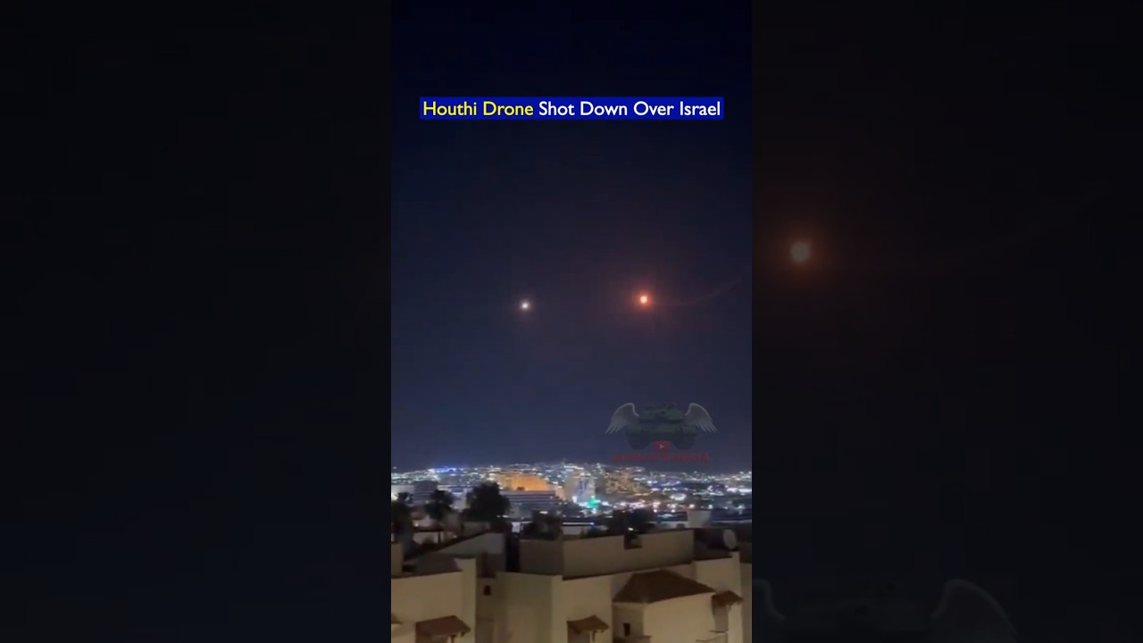 Israeli Air Defenses Shoot Down Houthi Drone Near Eilat