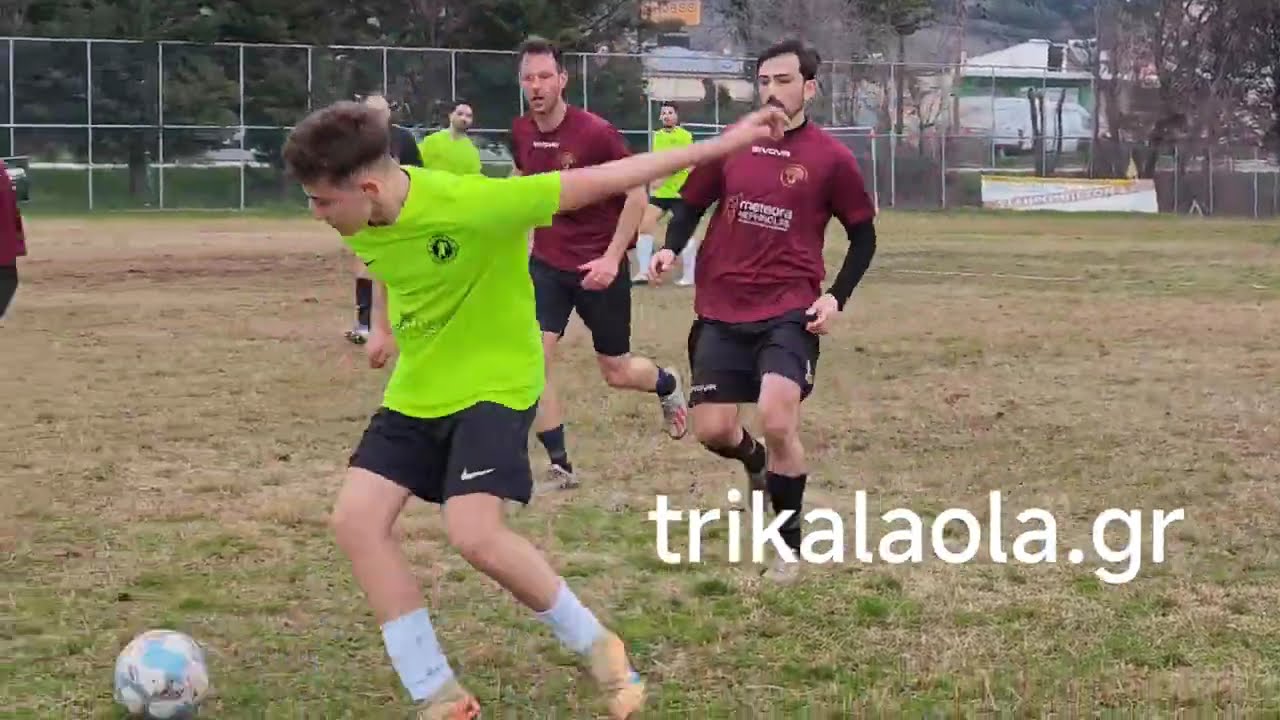 Οικουμένιος - Κεφαλοβρυσιακός 4-2 κύπελλο ΕΠΣΤ Τρικάλων γκολ διάφορες φάσεις Τρίτη 10-2-2026