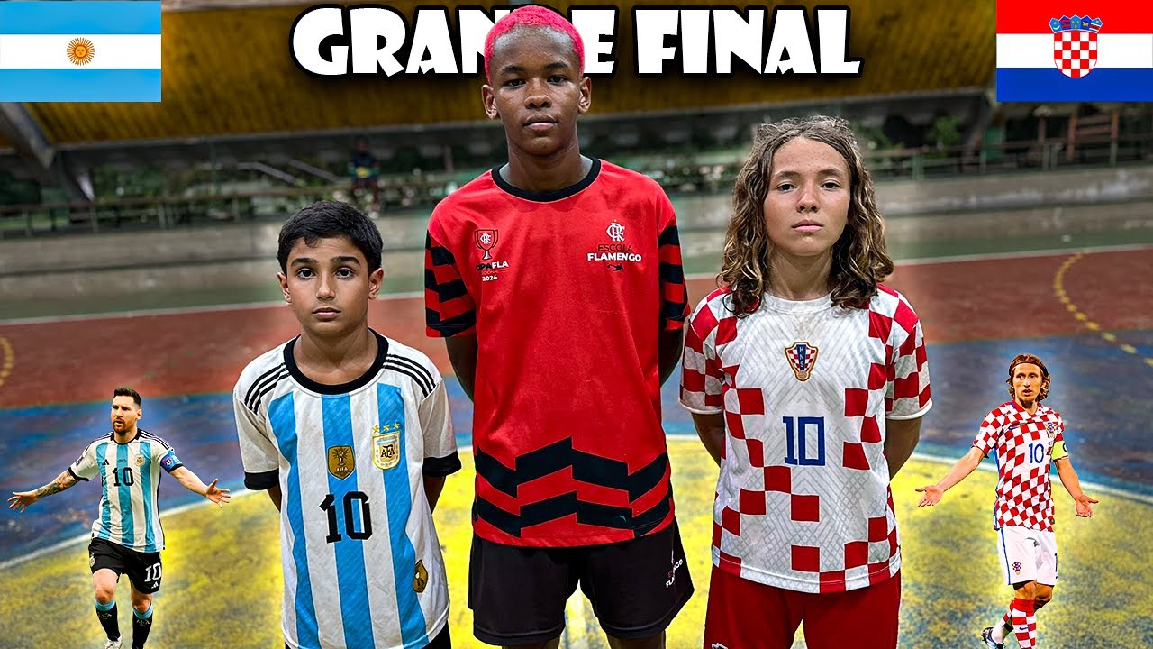 Argentina vs Cro&aacute;cia - Final da Copa Santa