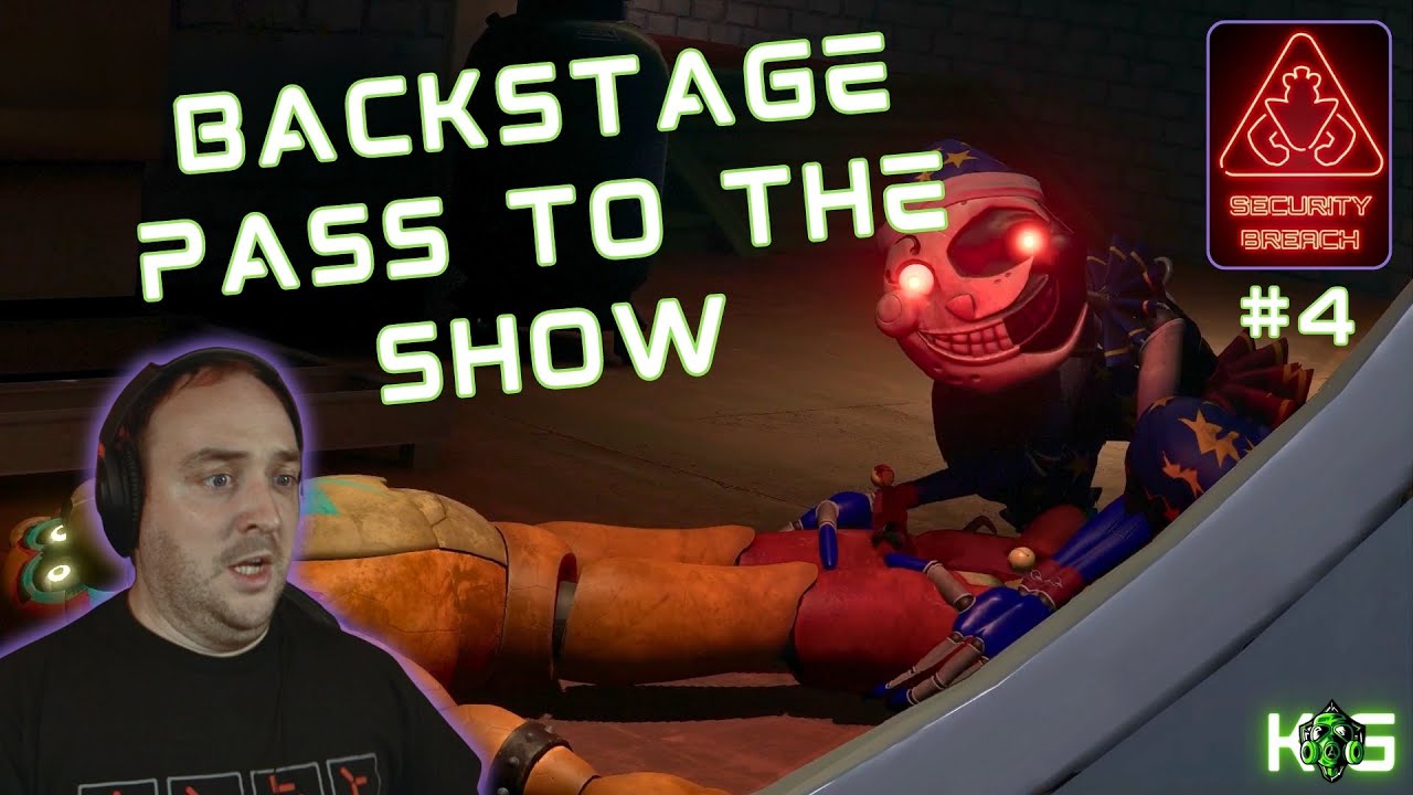 Backstage Pass to the Show | Five Nights at Freddy's: Security Breach | Part 4
