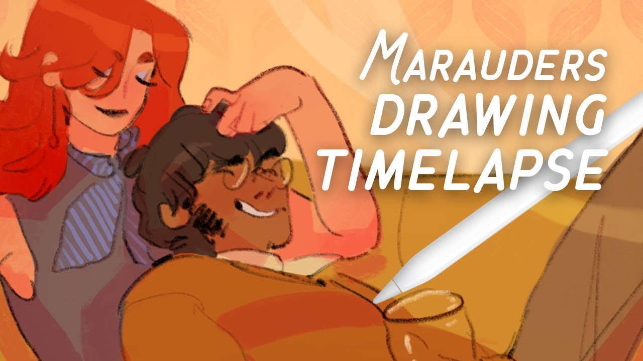Marauders Drawing Timelapse || artofpan
