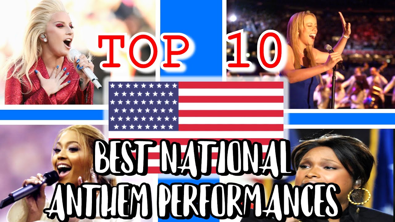Top 10 Best National Anthem Performances EVER!!! (2020)
