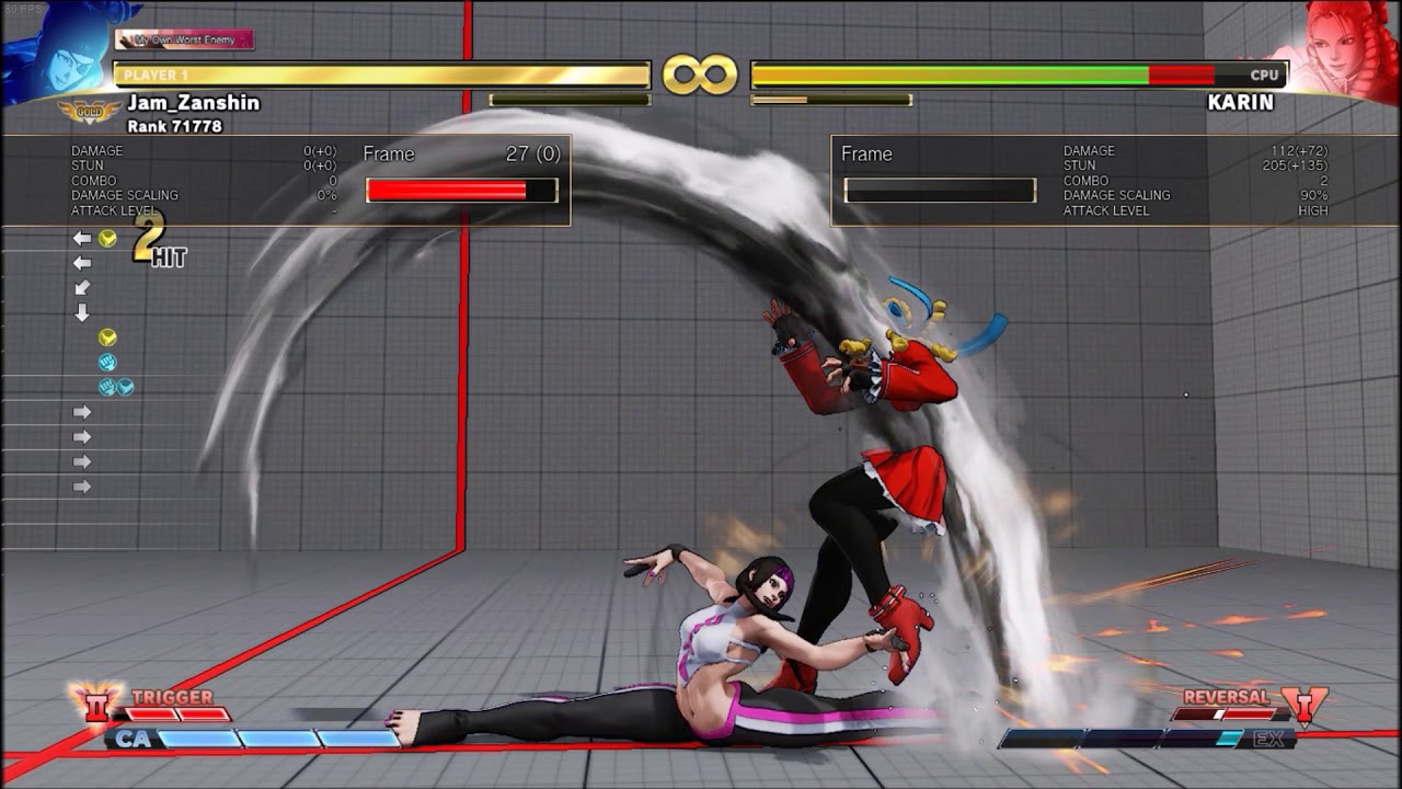 [SFV 3.5] Juri - Throw Oki OS VS 3F Wake-Ups