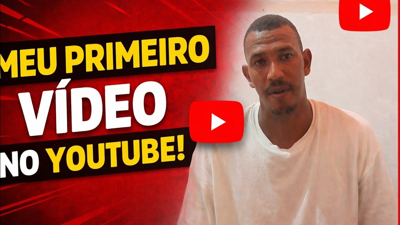 Criei um Canal no YouTube | Primeiro Vídeo