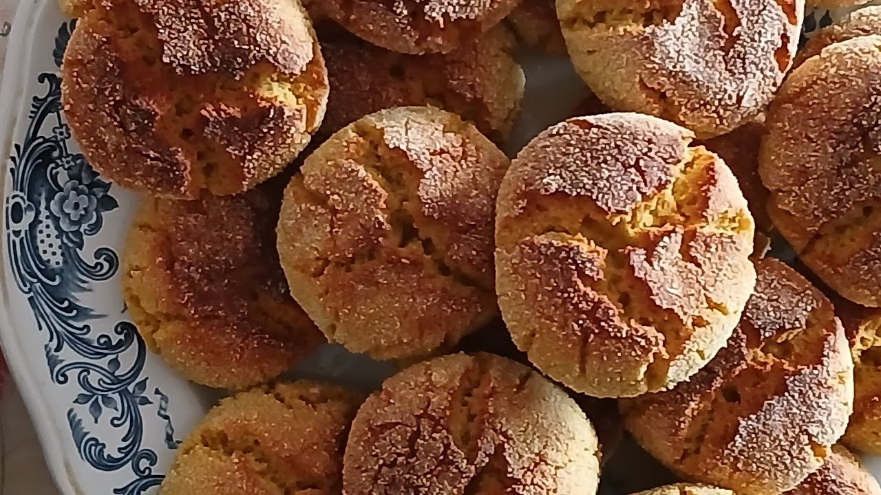 غريبة بدون كلوتين  بدقيق الذرة وبدون سكر 😋