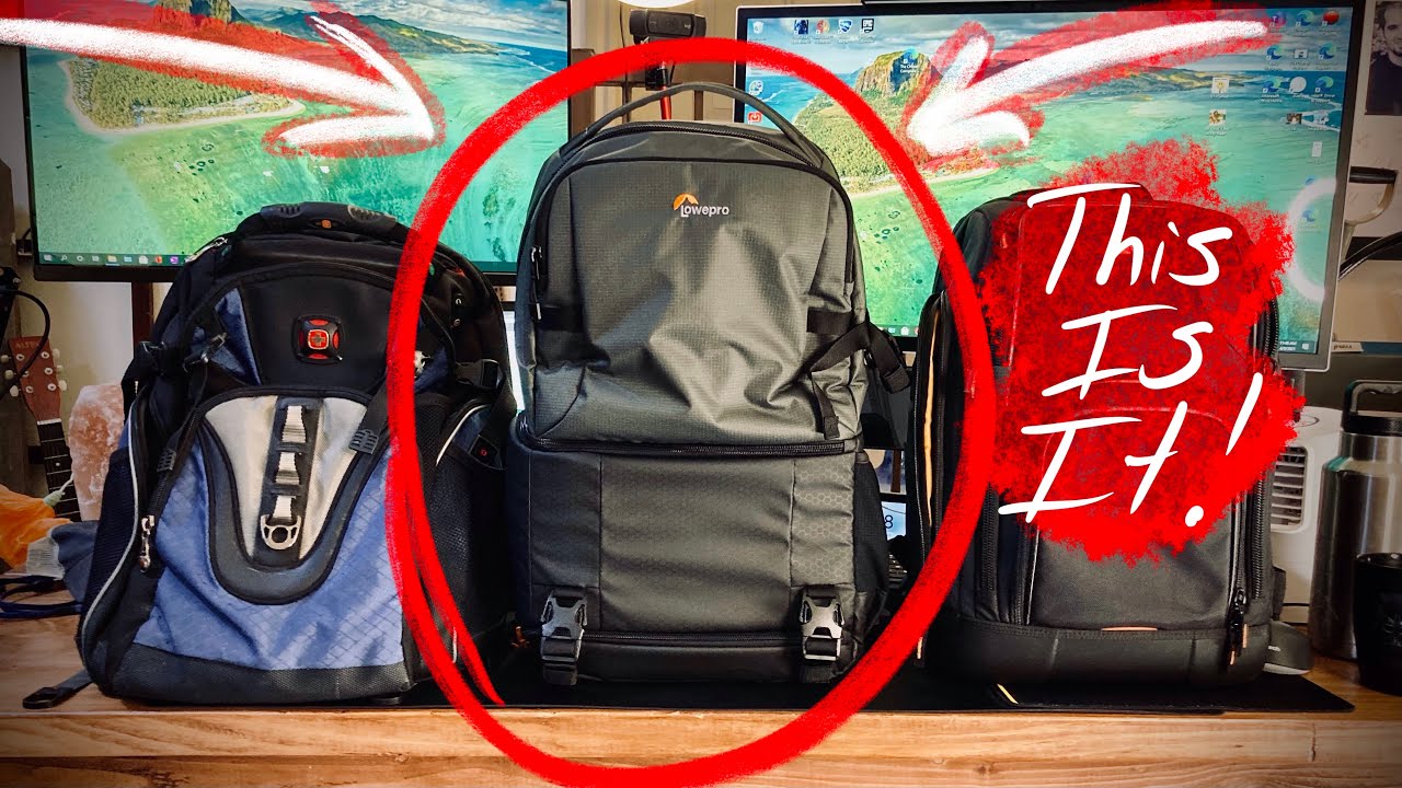 BEST Hybrid Camera Backpack! Lowepro Fastpack BP 250 AW III #cameragear