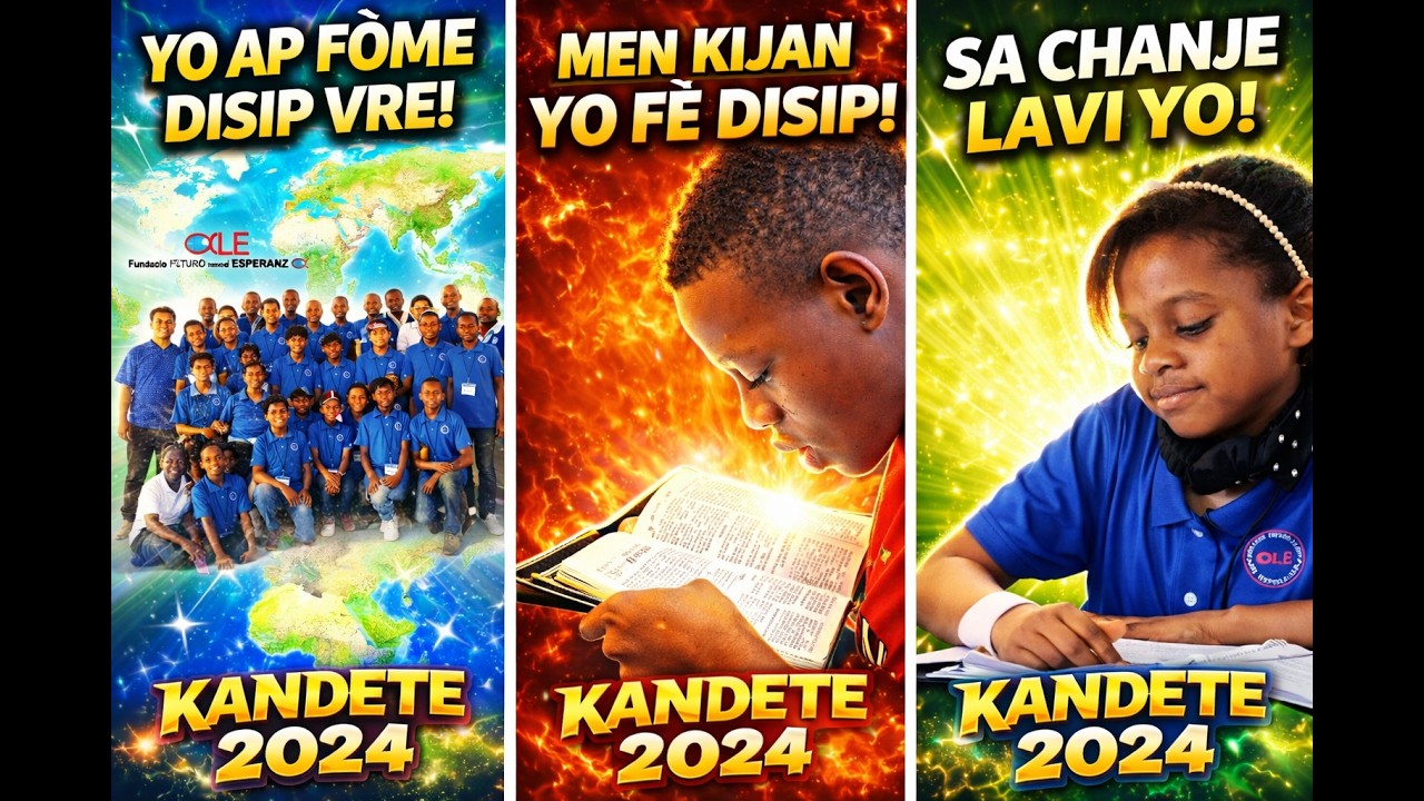 Disip│kandete 2024│Lekòl Ale Fè Disip│Summer Camp│Campamento de verano│Champ d'été│여름 캠프 2024
