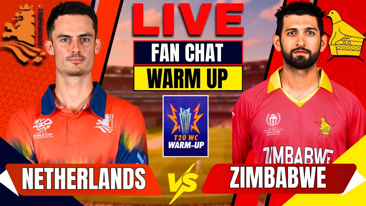 Netherlands Vs Zimbabwe|5th T20 | T20 WC Warm up 2026 | Live Score |Live analysis  | FAN CHAT