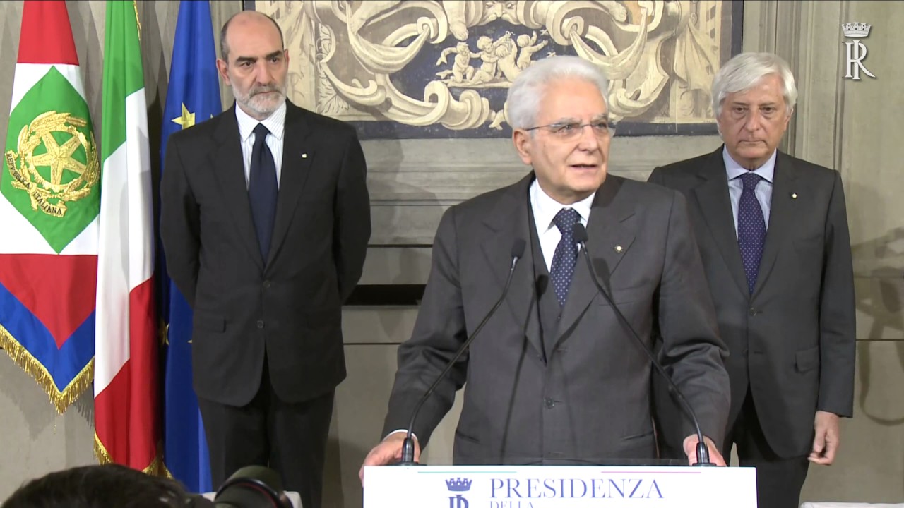 Dichiarazione del Presidente Mattarella al termine Consultazioni