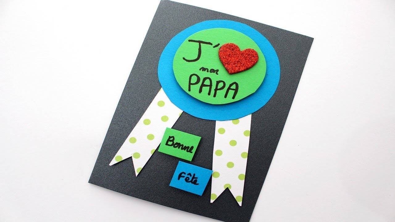 Carte Facile pour la Fête des Pères #2