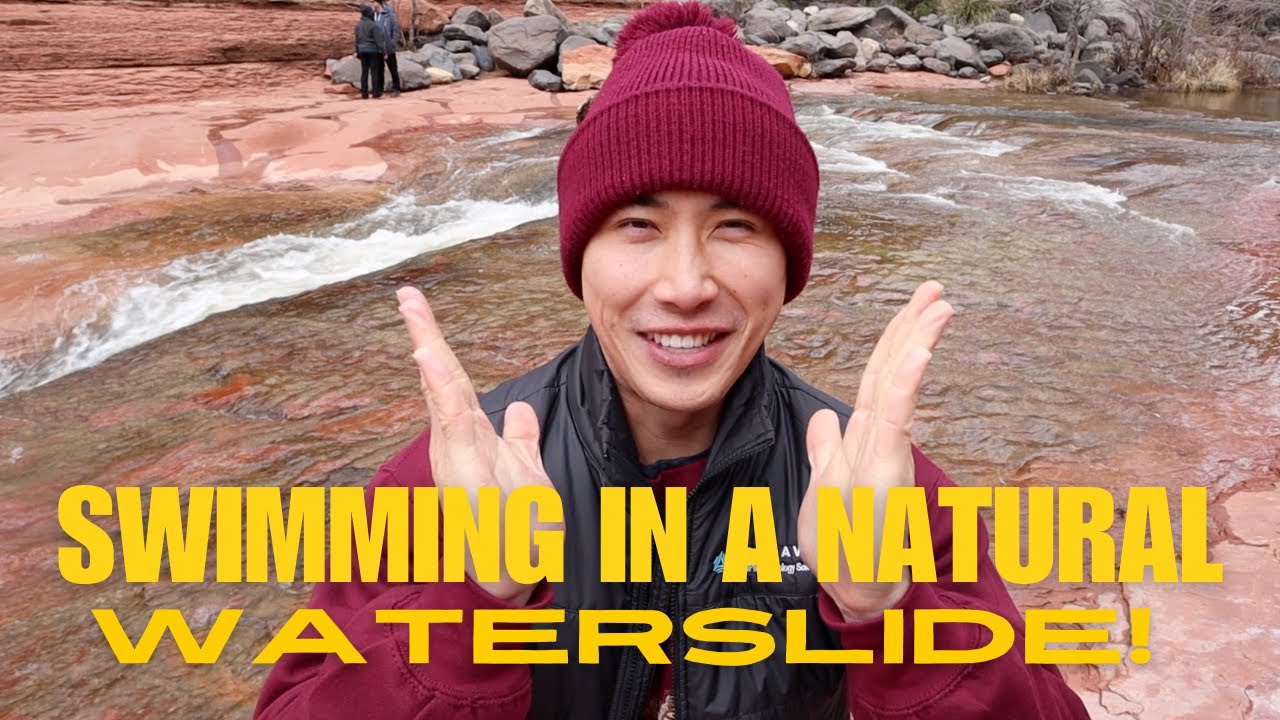 Part 2 Grand Canyon Road Trip. Unexpected Swim at Slide Rock State Park