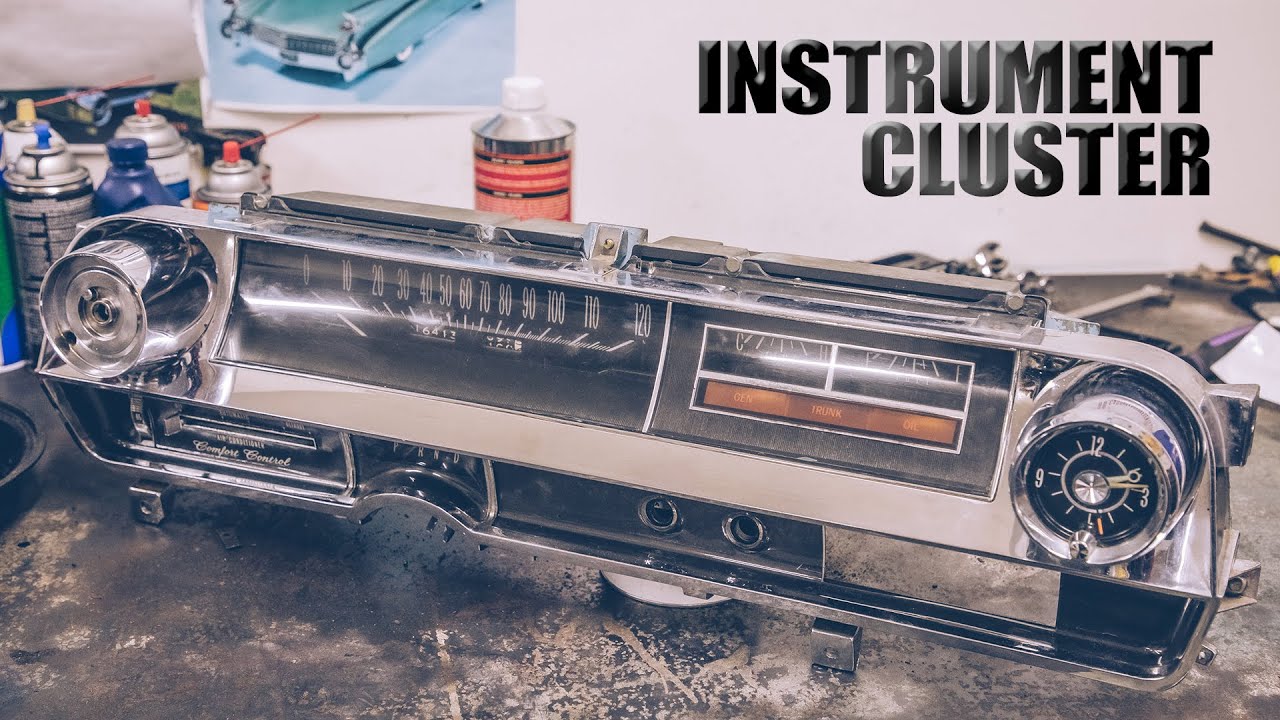 Our Instrument Cluster for the 1964 Cadillac Eldorado is Finally Done!