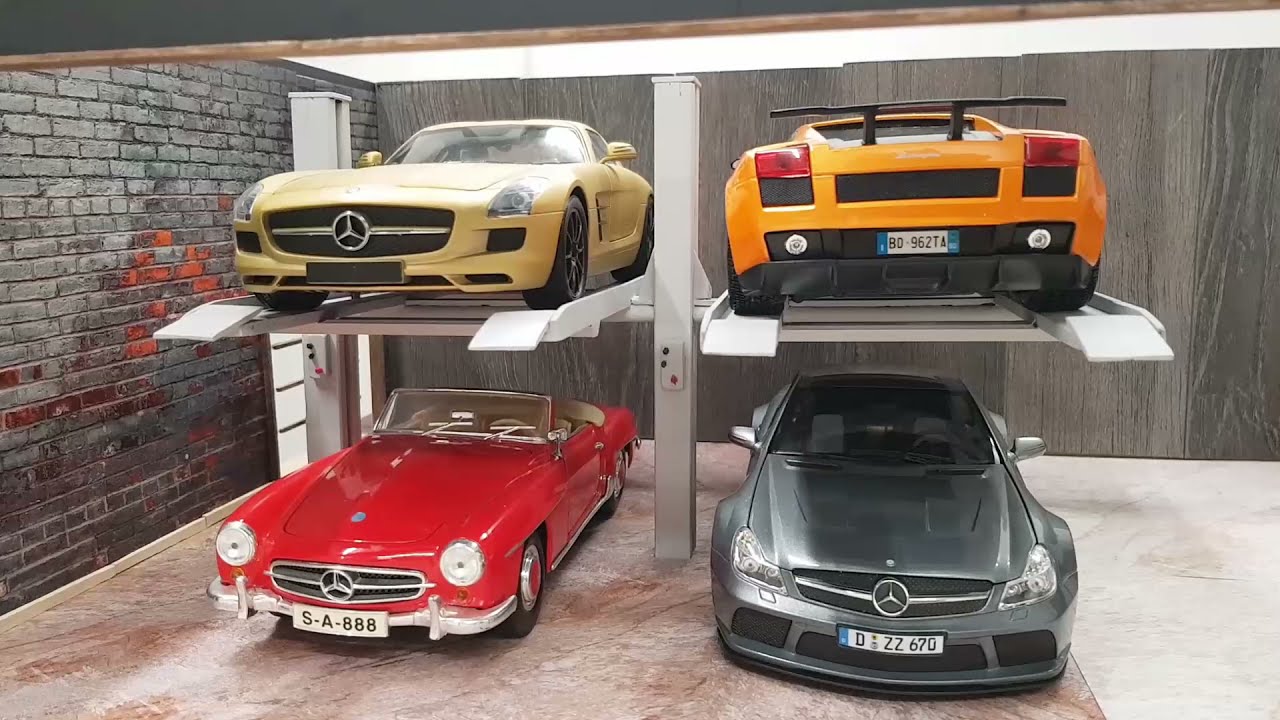 How To Make CHEAP 1:18 Car Lifter