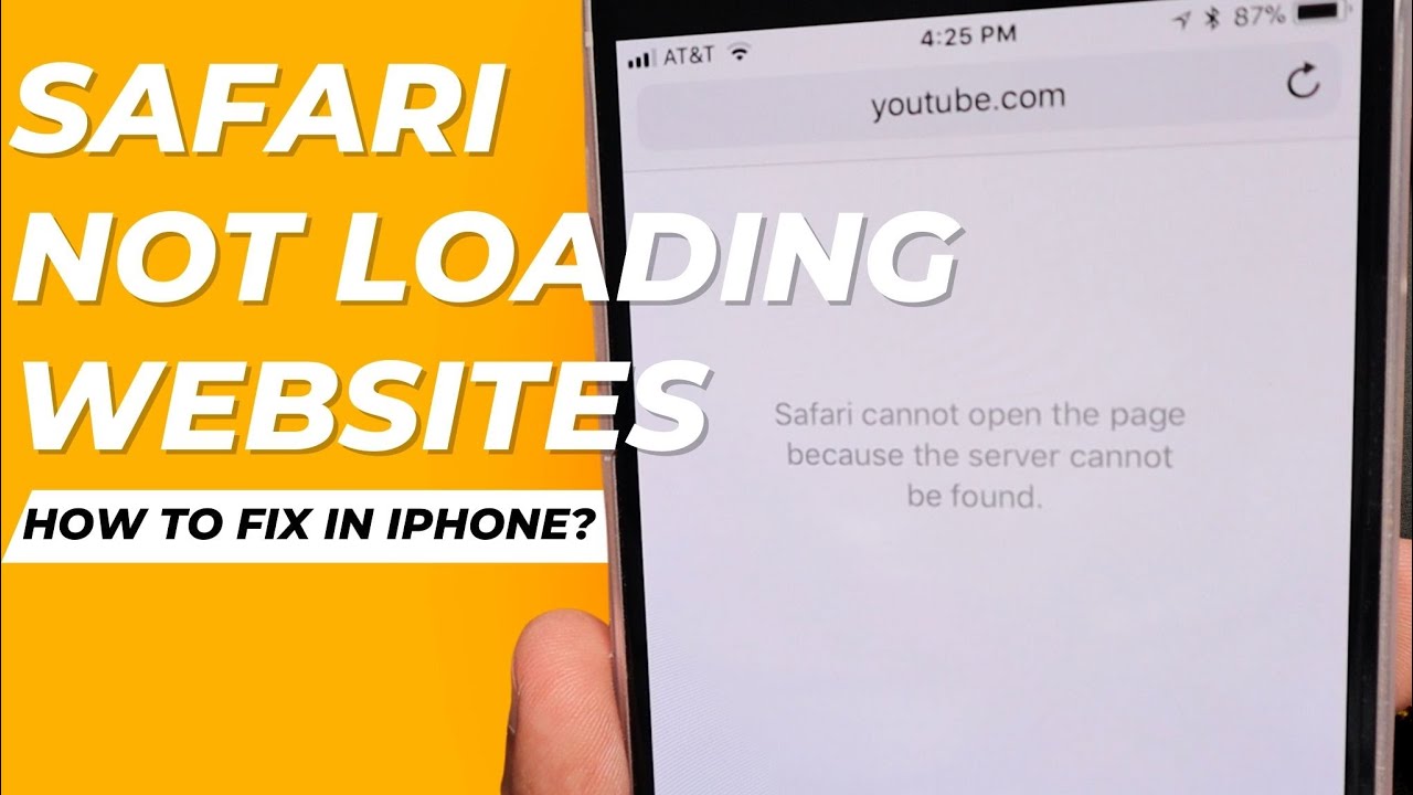 iPhone Safari NOT LOADING Pages 🔥 How to Fix?