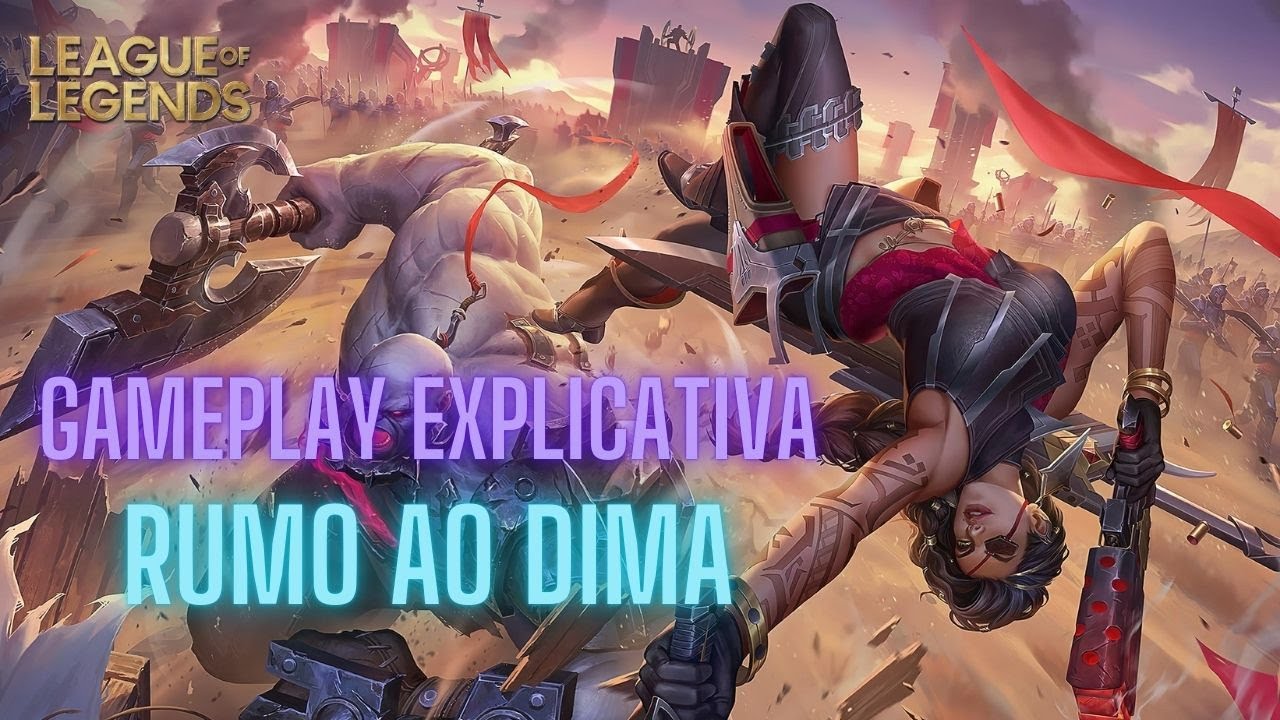 Gameplay Explicativa ADC ESMERALDA! Rumo ao DIMA! Baka LoL