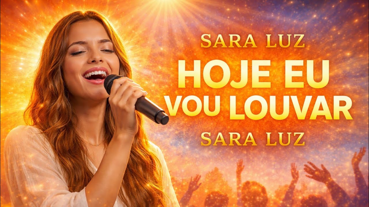 Hoje Eu Vou Louvar | Sara Luz | Música Gospel de Louvor e Gratidão | Voz Brasil Gospel