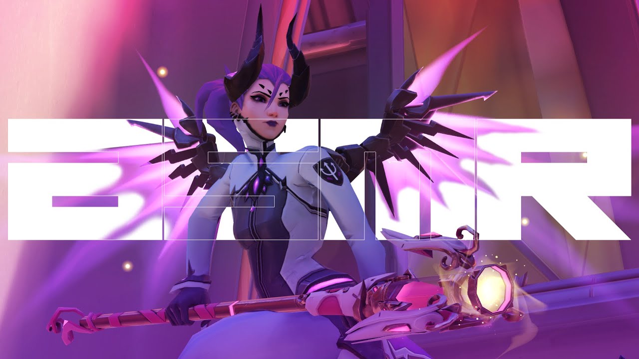 ASMR overwatch | heroes never die 👼😈 (mercy gameplay) | whispering, keyboard sounds