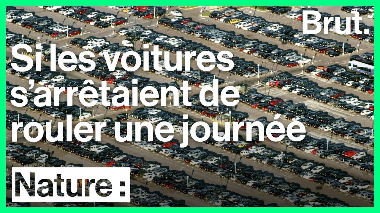 Si les voitures s'arrêtaient de rouler pendant une journée…