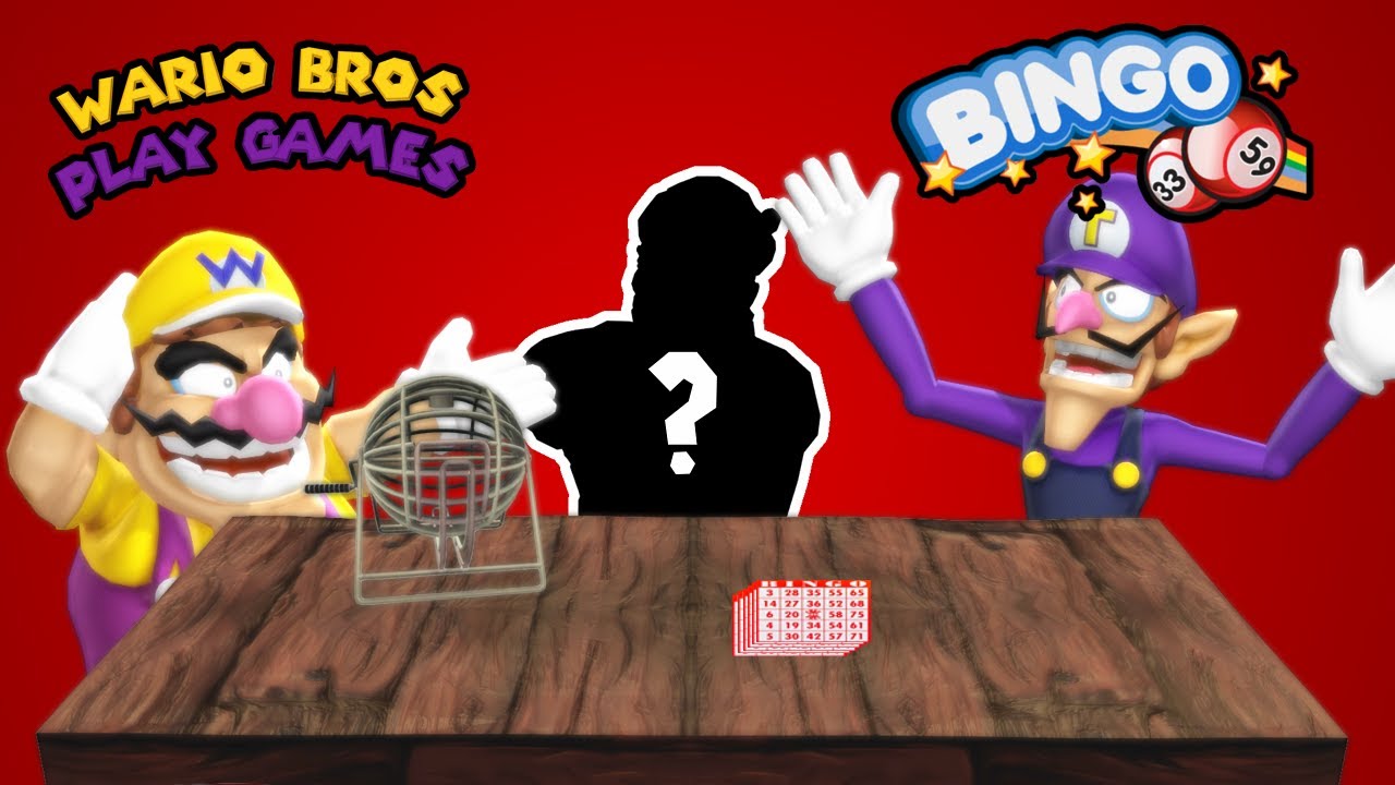 Wario Bros Play Real Life Games: Bingo #1