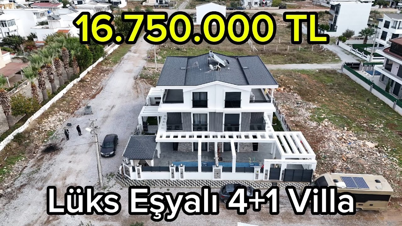 Didim’de Lüks Eşyalı 4+1 Villa | Muhteşem İç Dizayn – Detaylı Gezi