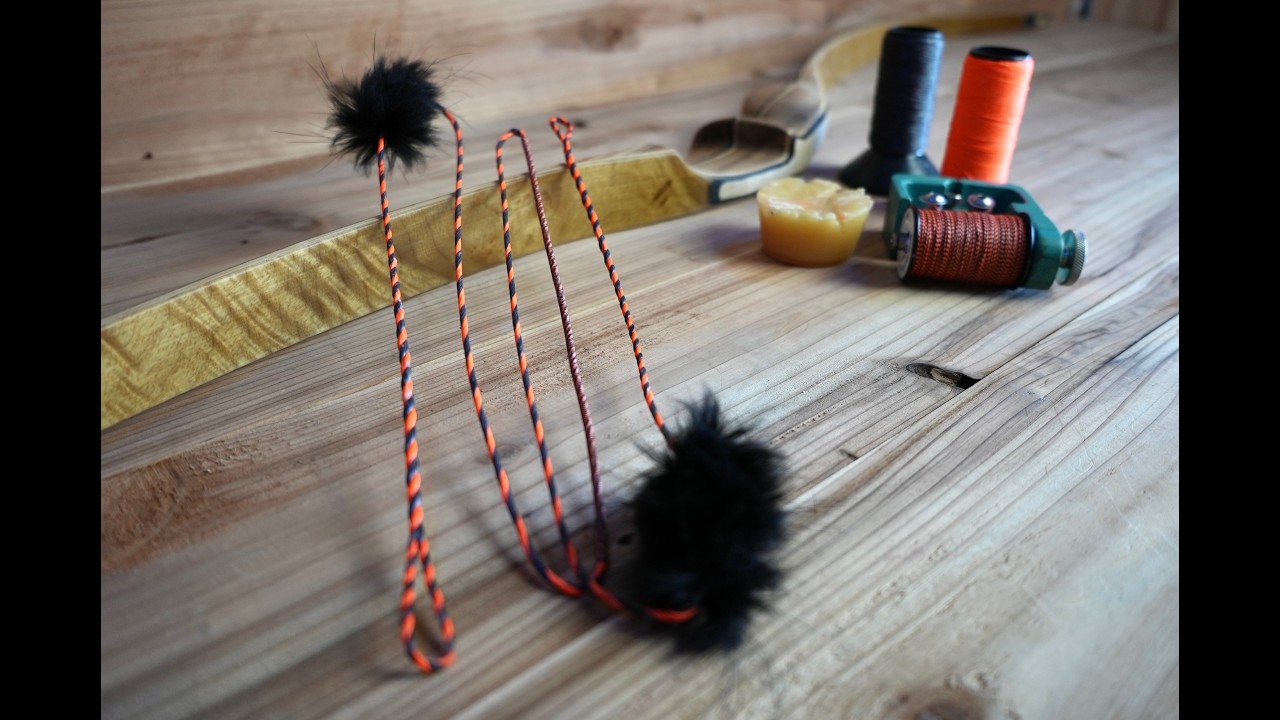 Making a Flemish Twist Bowstring (In Silence)