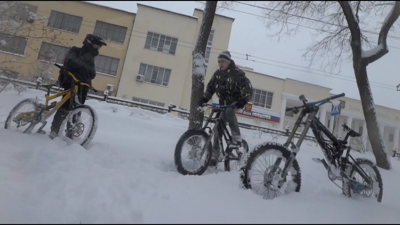 CRAZY RUSSIAN WINTER URBAN FREERIDE