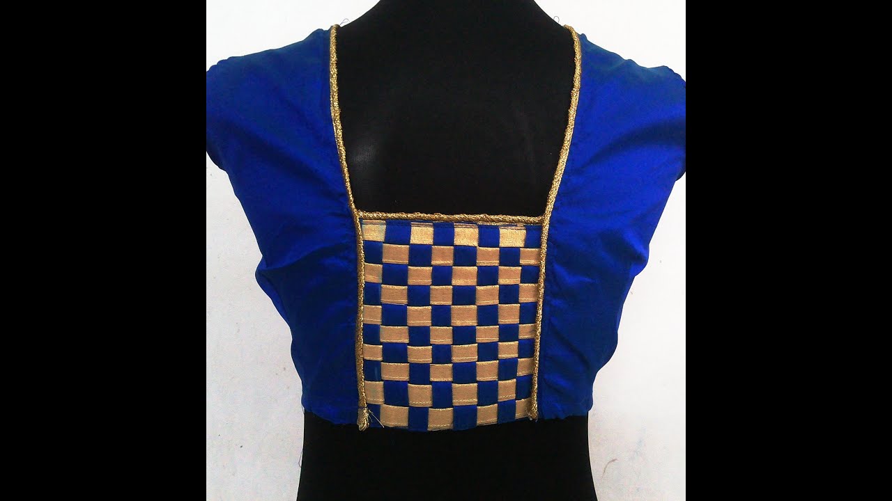 How to make a  Designer Blouse  (DIY)