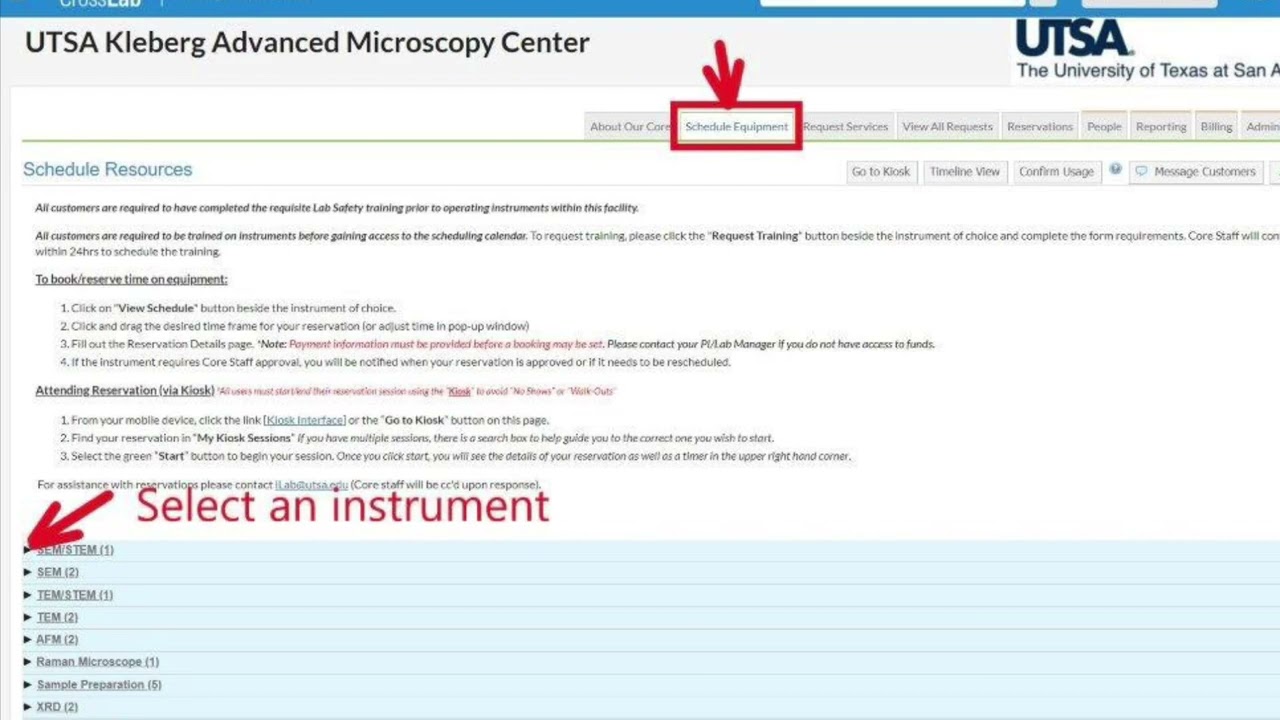 Equipment Scheduling @ KAMC