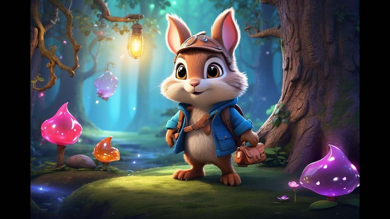 Les enchantements de Pâques dans la forêt, dessin animé 2024