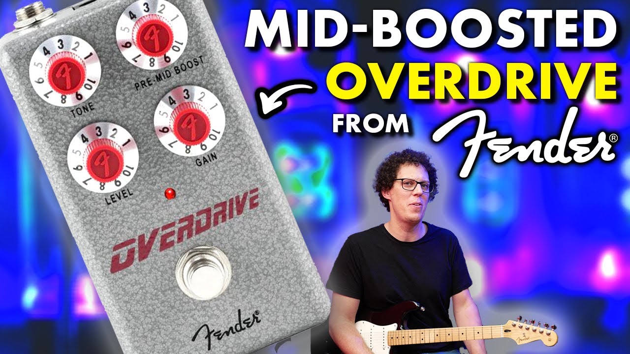 Fender Hammertone Overdrive | Reviewing ALL the Hammertone Pedals (2 of 9) | Is it a TubeScreamer?