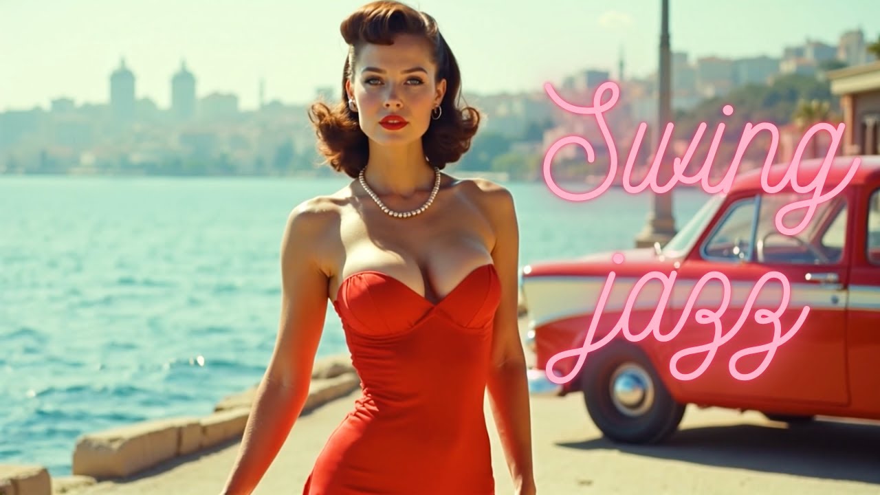 Swing Jazz Girls | 1950s Jazz for Nostalgic Beach Vibes | Super Panavision 70