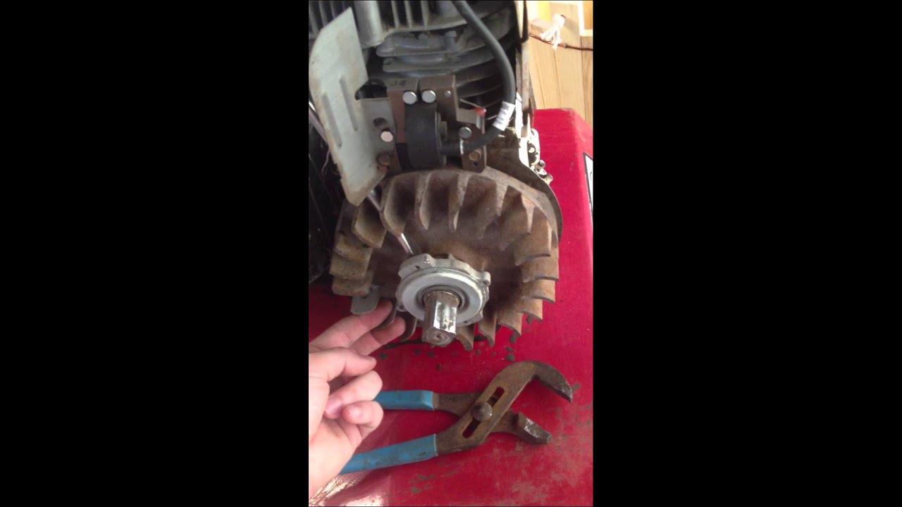 Briggs and Stratton 5hp Engine Starter Clutch Replacement
