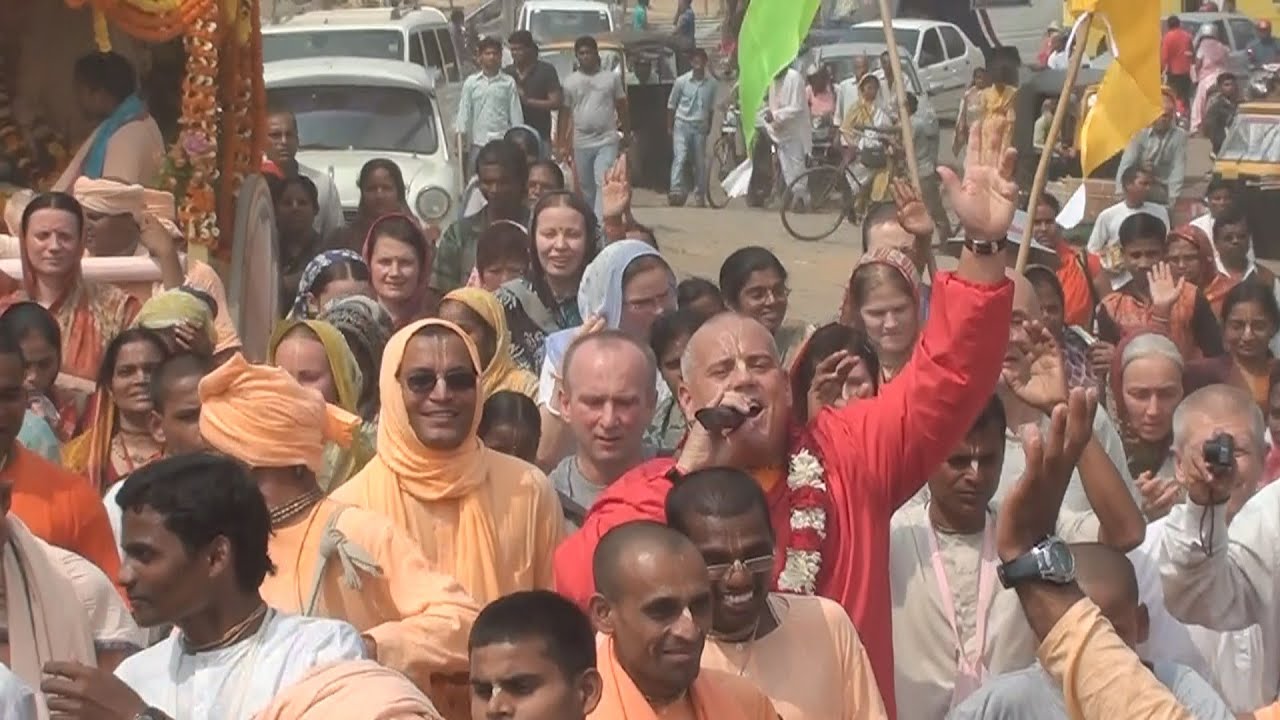 Sankirtan to Ananta Vasudev Temple 13.02.2012